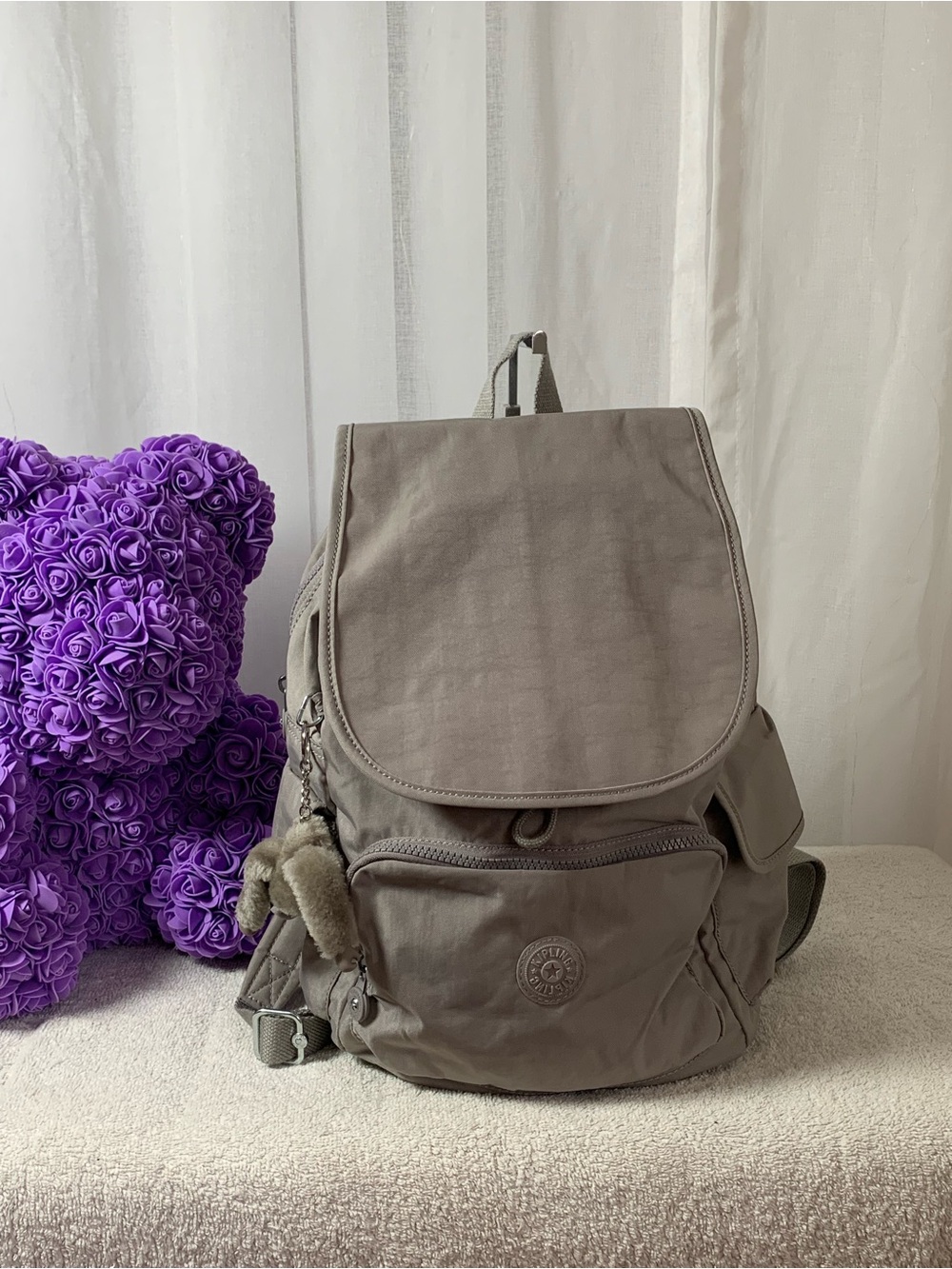 GUC Kipling City Pack Gray Backpack